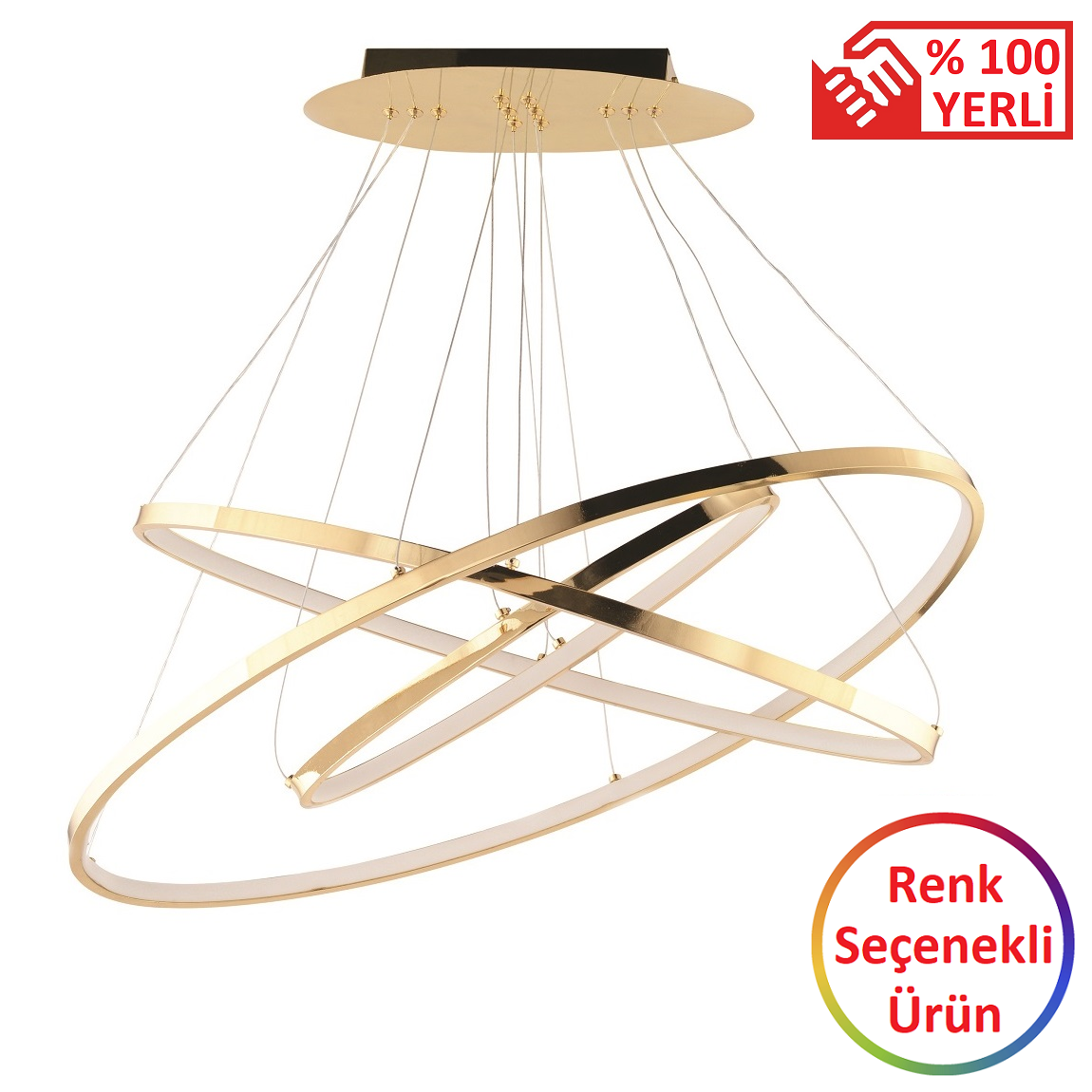 Viento 1587/30+40+60-İç - Dekoratif LED Sarkıt