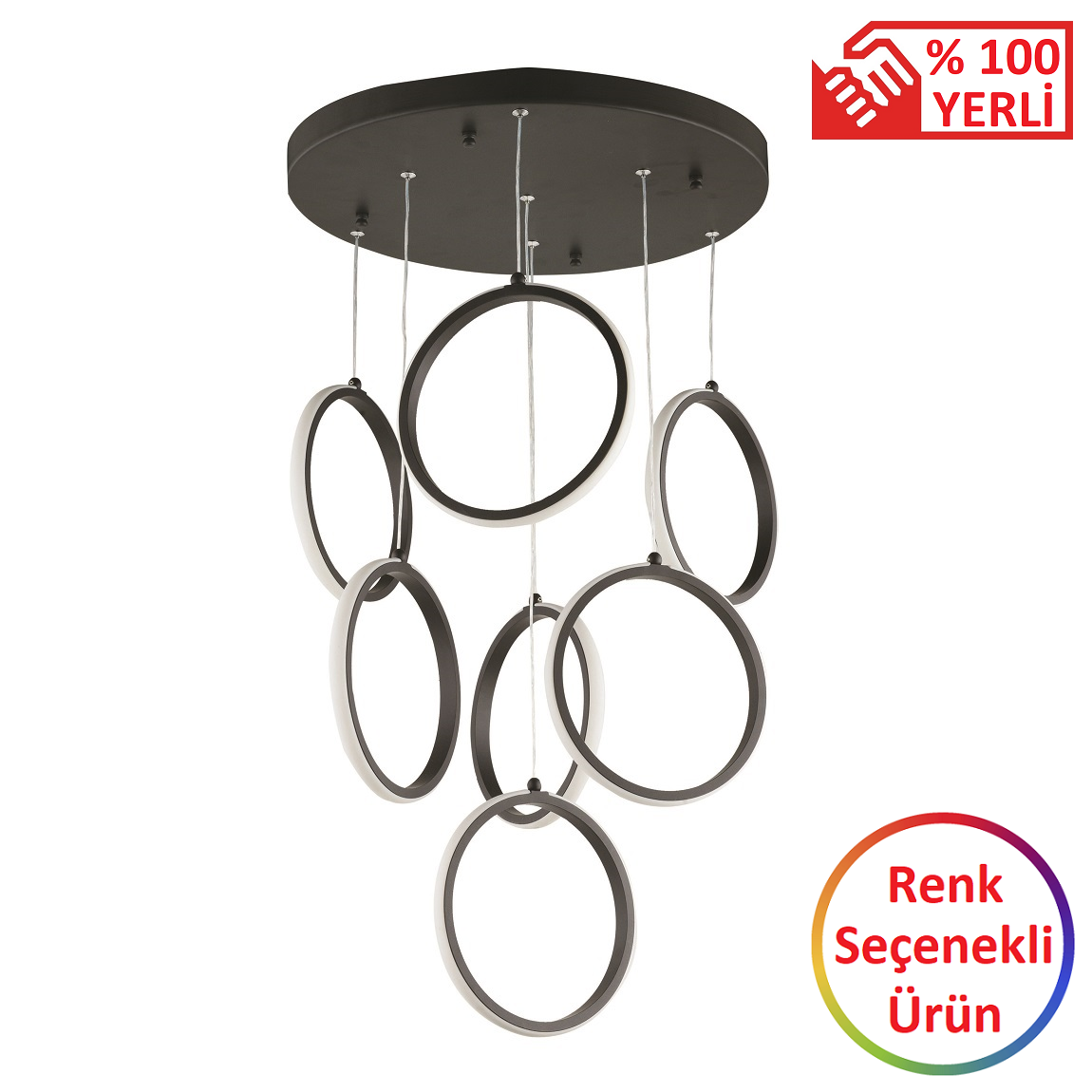 Viento 1593/6+1-Srk - Dekoratif LED Sarkıt