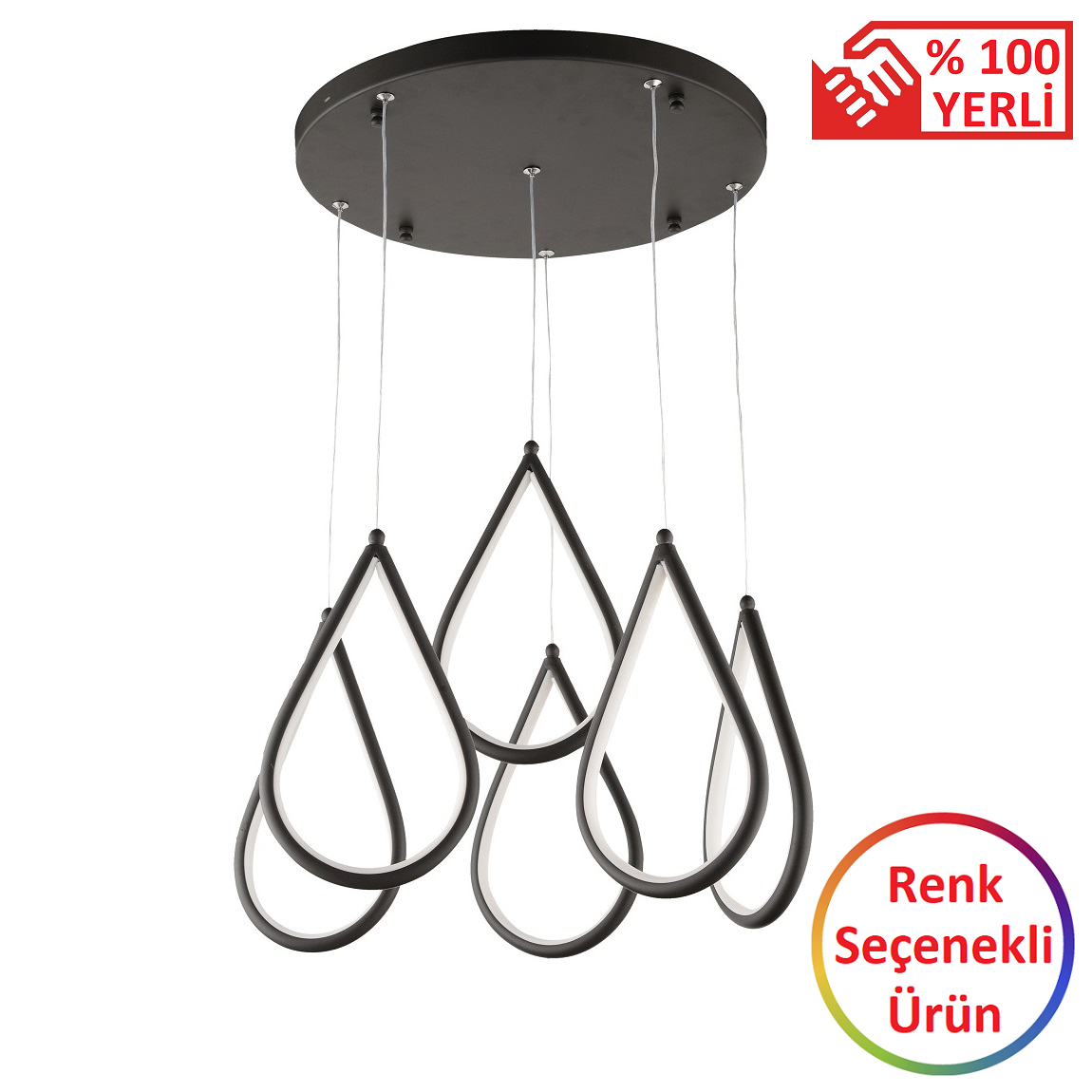 Viento 1594/5+1-Srk - Dekoratif LED Sarkıt