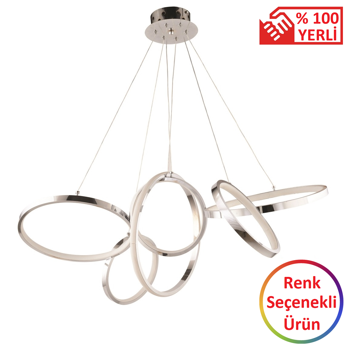 Viento 1597/4 - Dekoratif LED Sarkıt
