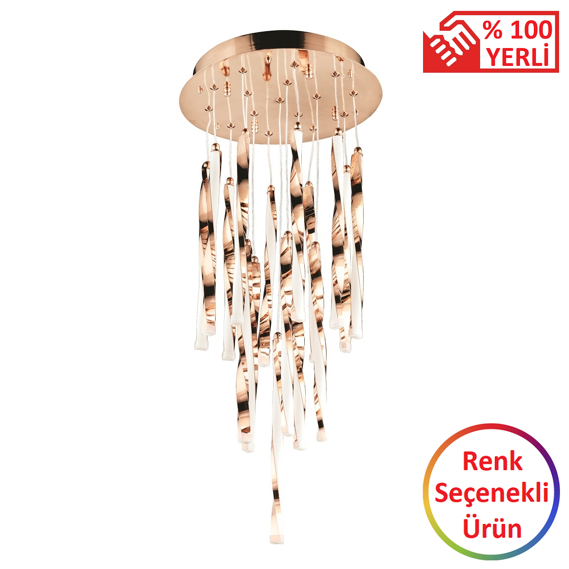 Viento 1602/33-16 - Dekoratif LED Sarkıt
