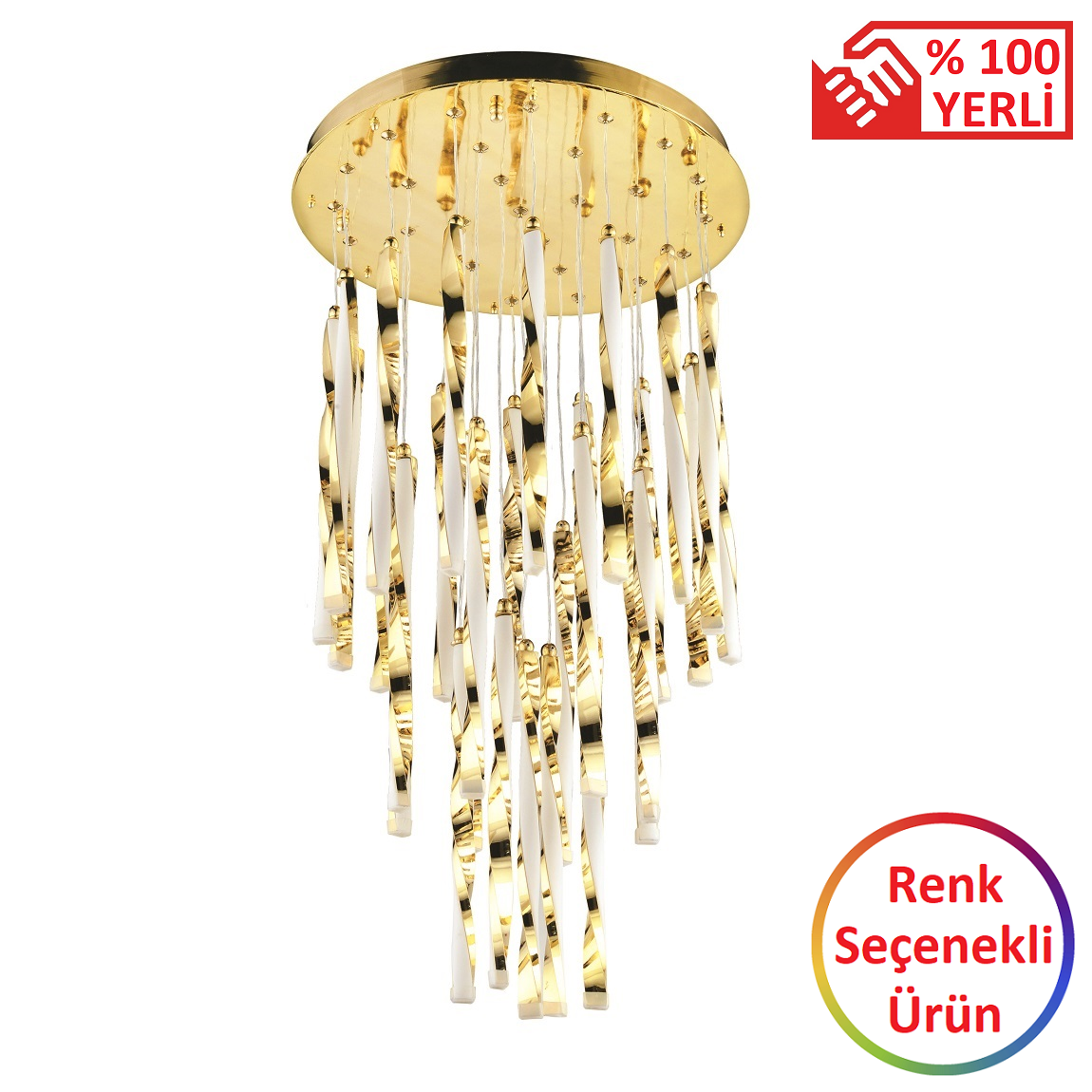 Viento 1602/42-29 - Dekoratif LED Sarkıt