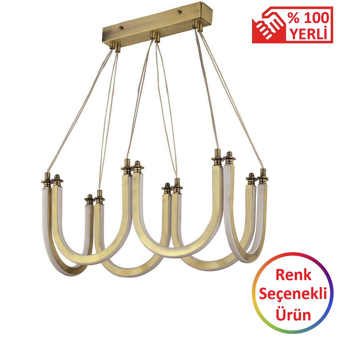 Viento 1629/6 - Dekoratif LED Sarkıt