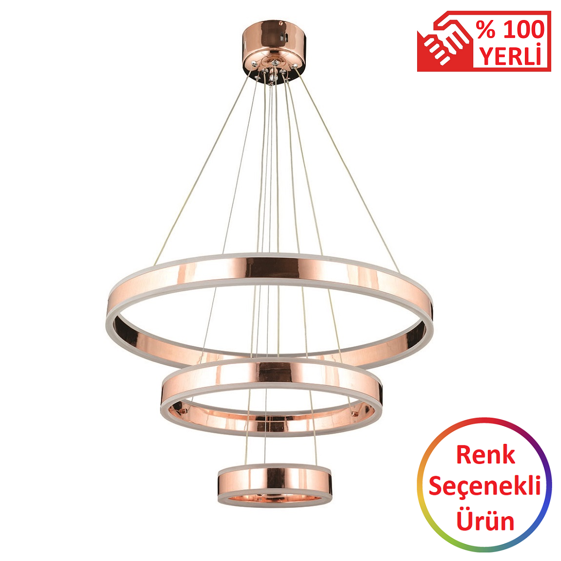 Viento 1649/20+40+60 - Dekoratif LED Sarkıt