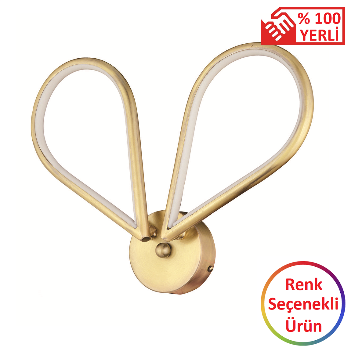 Viento 1655/2-Apk-1 - Dekoratif LED Aplik
