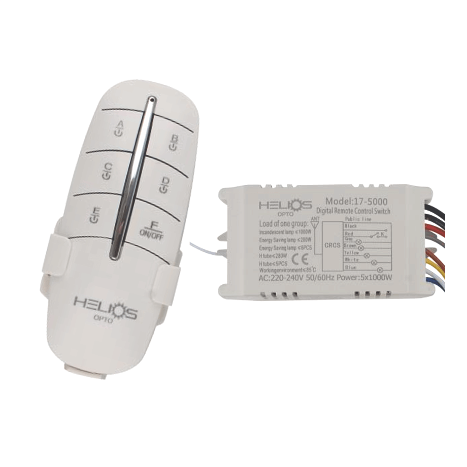 HELIOS 17-6000 - 6 Kanallı RGB Kumanda Ünitesi
