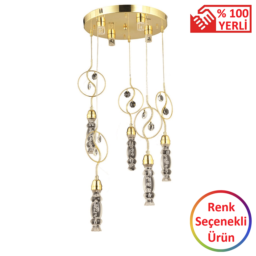 Viento 1716/5-Srk - Dekoratif LED Sarkıt