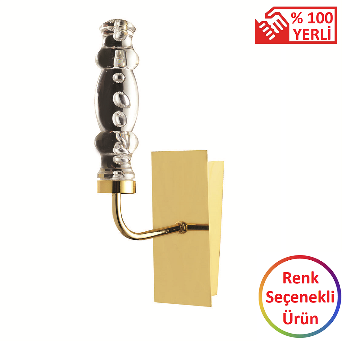 Viento 1718/1-Apk Dekoratif LED Aplik