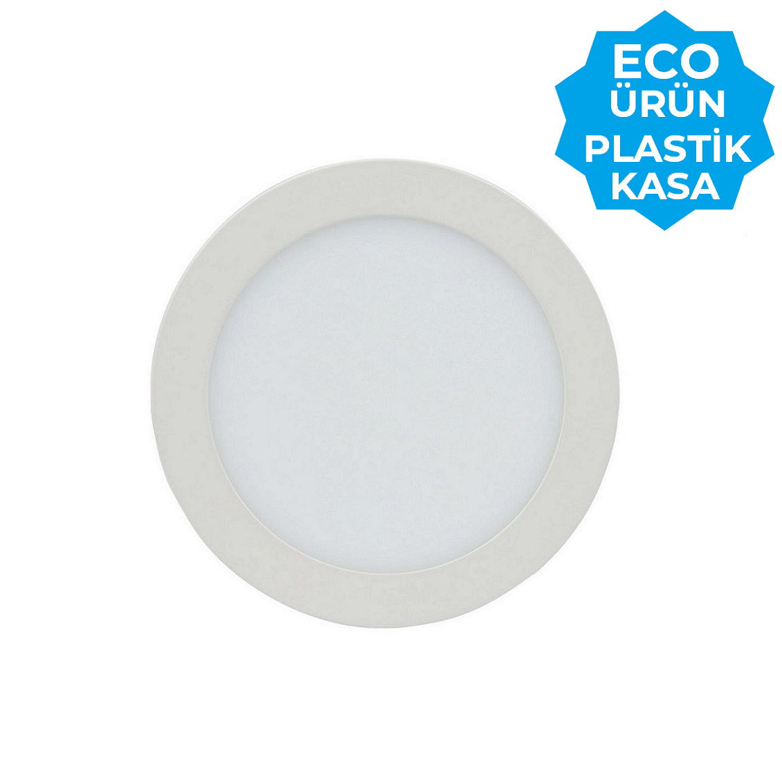 HELIOS 30-0600 - 6 Watt Plastik Kasalı Sıva Altı Yuvarlak LED Panel Armatür