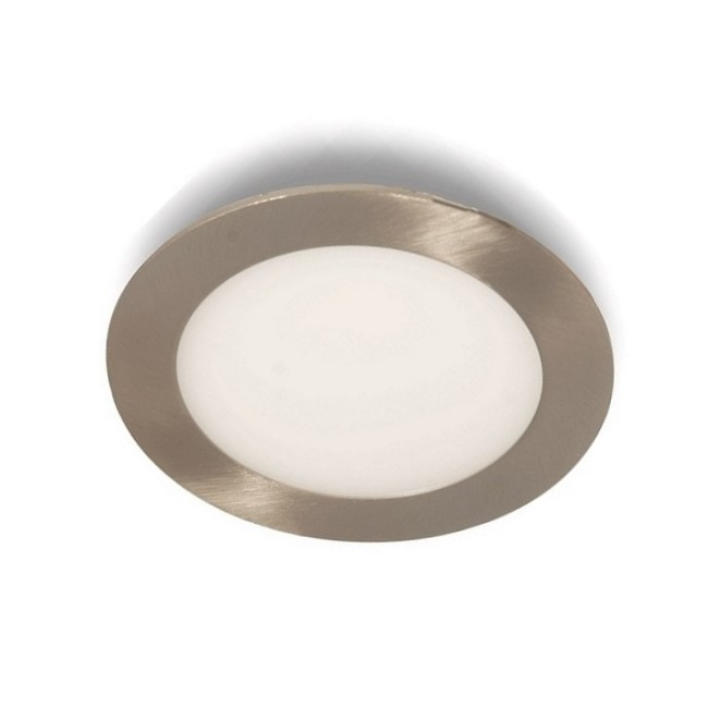 HELIOS 30-0930 - 9 Watt Satin Nikel Kasalı Sıva Altı Yuvarlak LED Panel Armatür