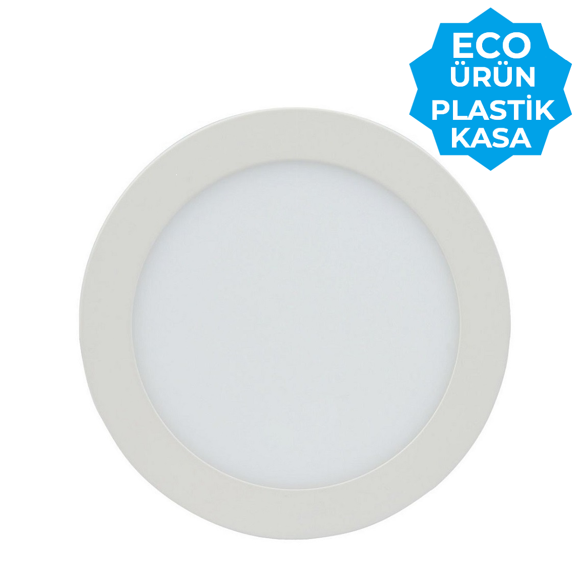 HELIOS 30-1500 - 15 Watt Plastik Kasalı Sıva Altı Yuvarlak LED Panel Armatür