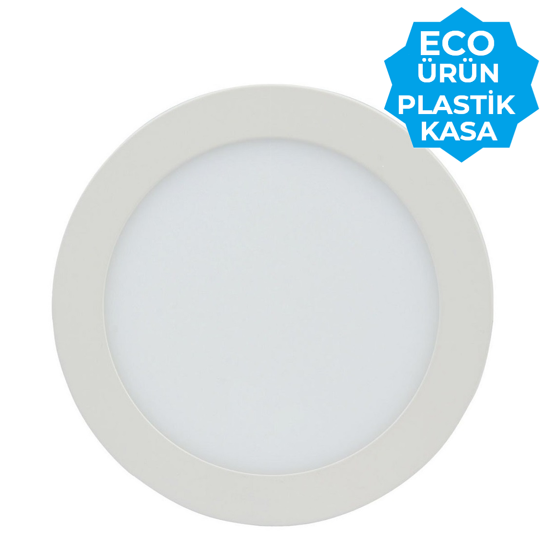 HELIOS 30-2000 - 18 Watt Plastik Kasalı Sıva Altı Yuvarlak LED Panel Armatür