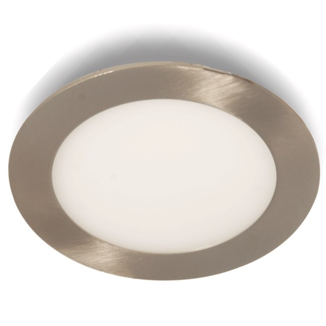 HELIOS 30-2030 - 18 Watt Satin Nikel Yuvarlak Kasa Sıva Altı LED Panel Armatür