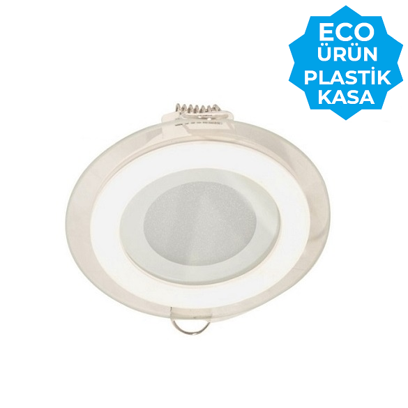 HELIOS 34-0600 - 6 Watt Plastik Kasalı Sıva Altı Yuvarlak LED Panel Armatür