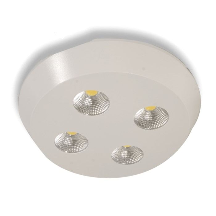 HELIOS 37-3200 - 4x8 Watt Sıva Üstü Yuvarlak COB LED Spot