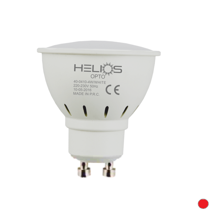 HELIOS 40-0413 - GU10 Duylu 7 Watt LED Spot Ampulü