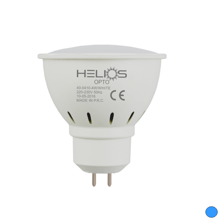 HELIOS 40-0442 - GU5.3 Duylu 4 Watt LED Spot Ampulü