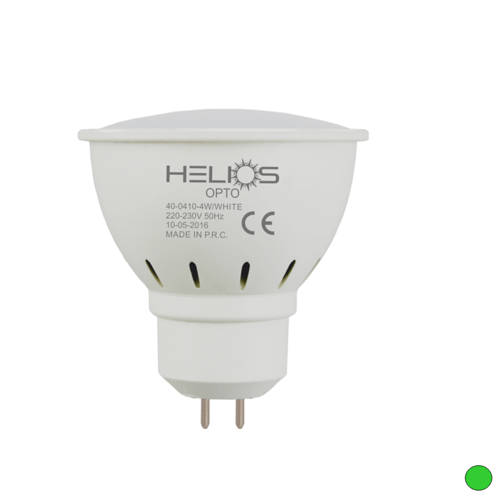 HELIOS 40-0443 - GU5.3 Duylu 4 Watt LED Spot Ampulü