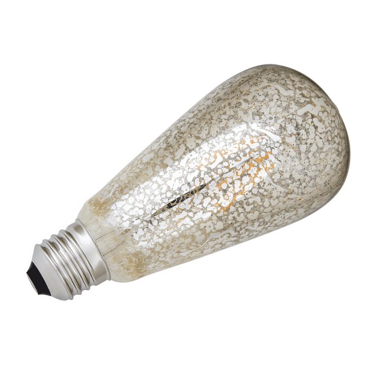 HELIOS 43-4008 - 6 Watt Armut LED Flaman Ampul