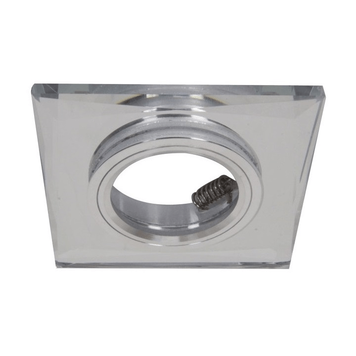 HELIOS 95-1004 - Sıva Altı Kare Aynalı Cam LED Spot Kasası