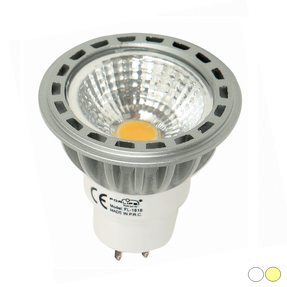 FORLIFE FL-1616 G - GU10 Duylu 5 Watt LED Spot Ampulü