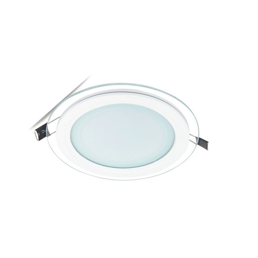 FORLIFE FL-2120 - 5 Watt Camlı Kasa Sıva Altı Yuvarlak LED Panel Armatür