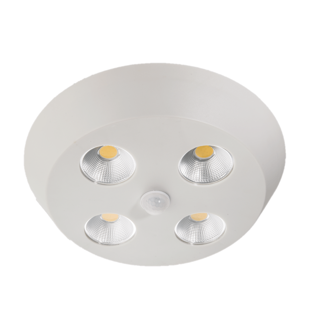 FORLIFE FL-2305 - 4x10 Watt Sıva Üstü Yuvarlak COB LED Spot