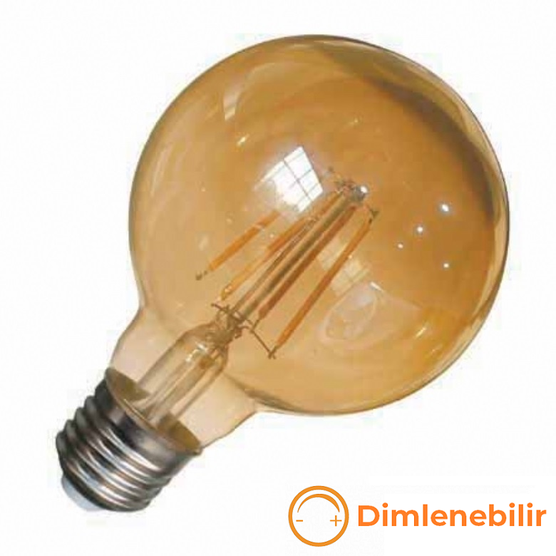 K2 GLOBAL KES634 - 8 Watt LED Flaman Ampul (Dimlenebilir)