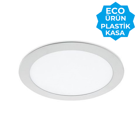 JUPITER LD472 - 12 Watt Plastik Kasalı Sıva Altı Yuvarlak LED Panel Armatür