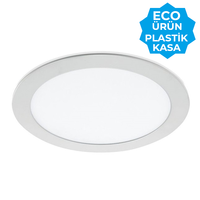 JUPITER LD474 - 15 Watt Plastik Kasalı Sıva Altı Yuvarlak LED Panel Armatür