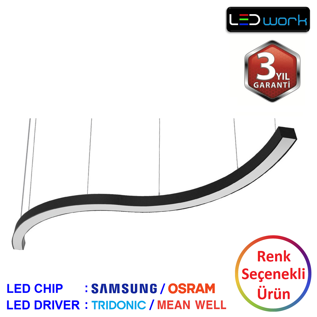 LW-Ditch-01 - Dekoratif LED Sarkıt/Sıva Üstü LED Armatür