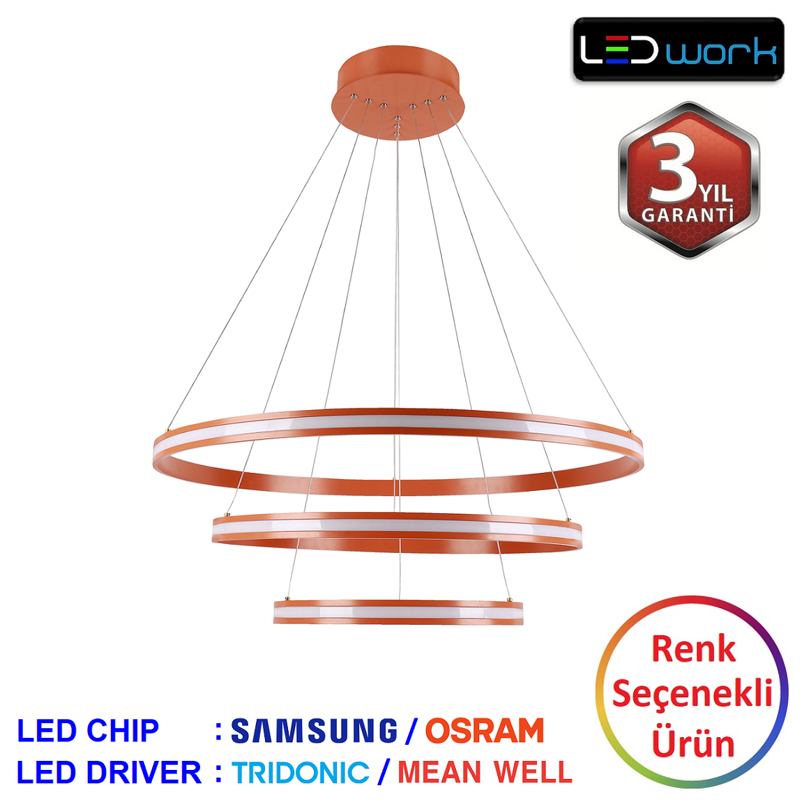 LW-Elegant-02 - Dekoratif LED Sarkıt