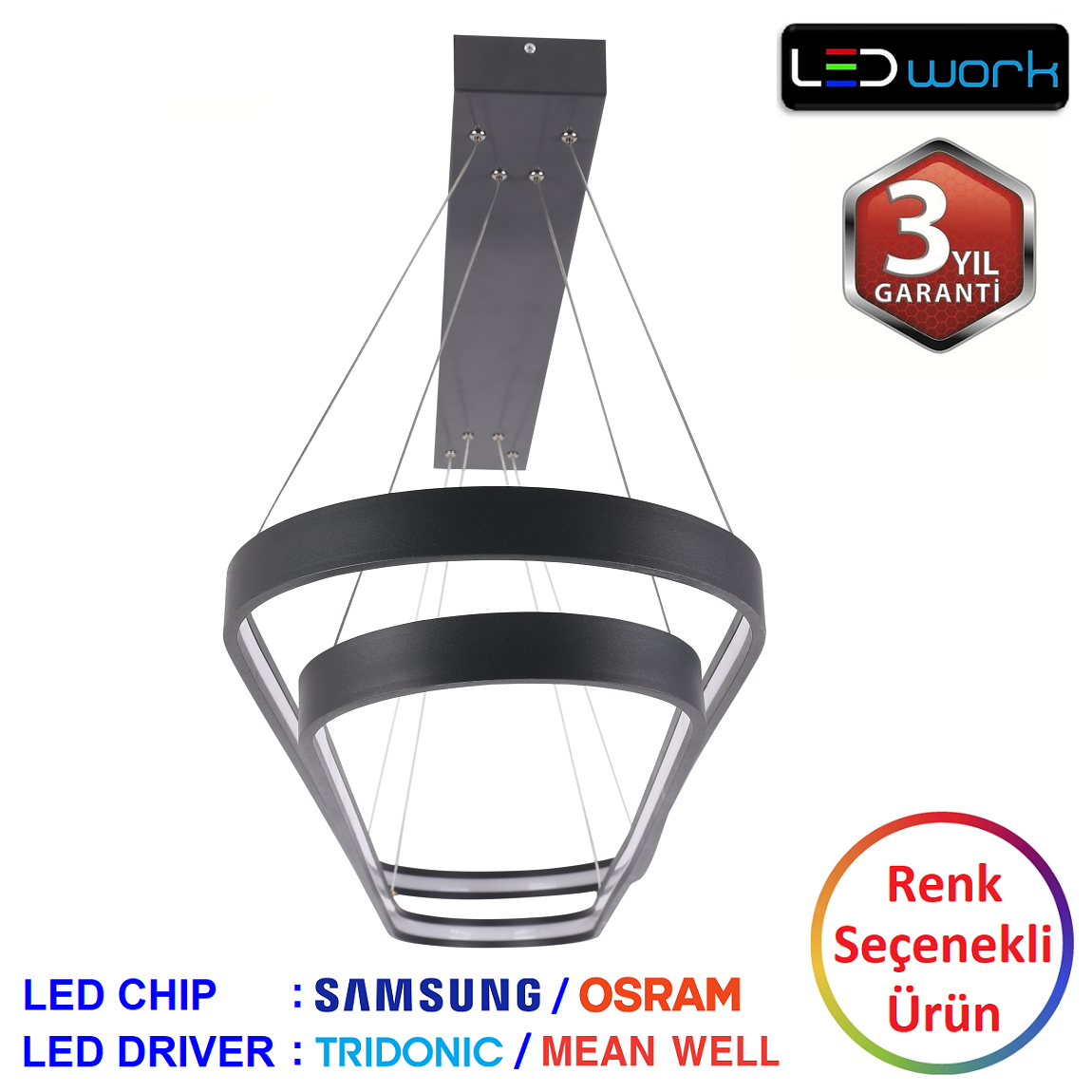 LW-Elegant-08 - Dekoratif LED Sarkıt