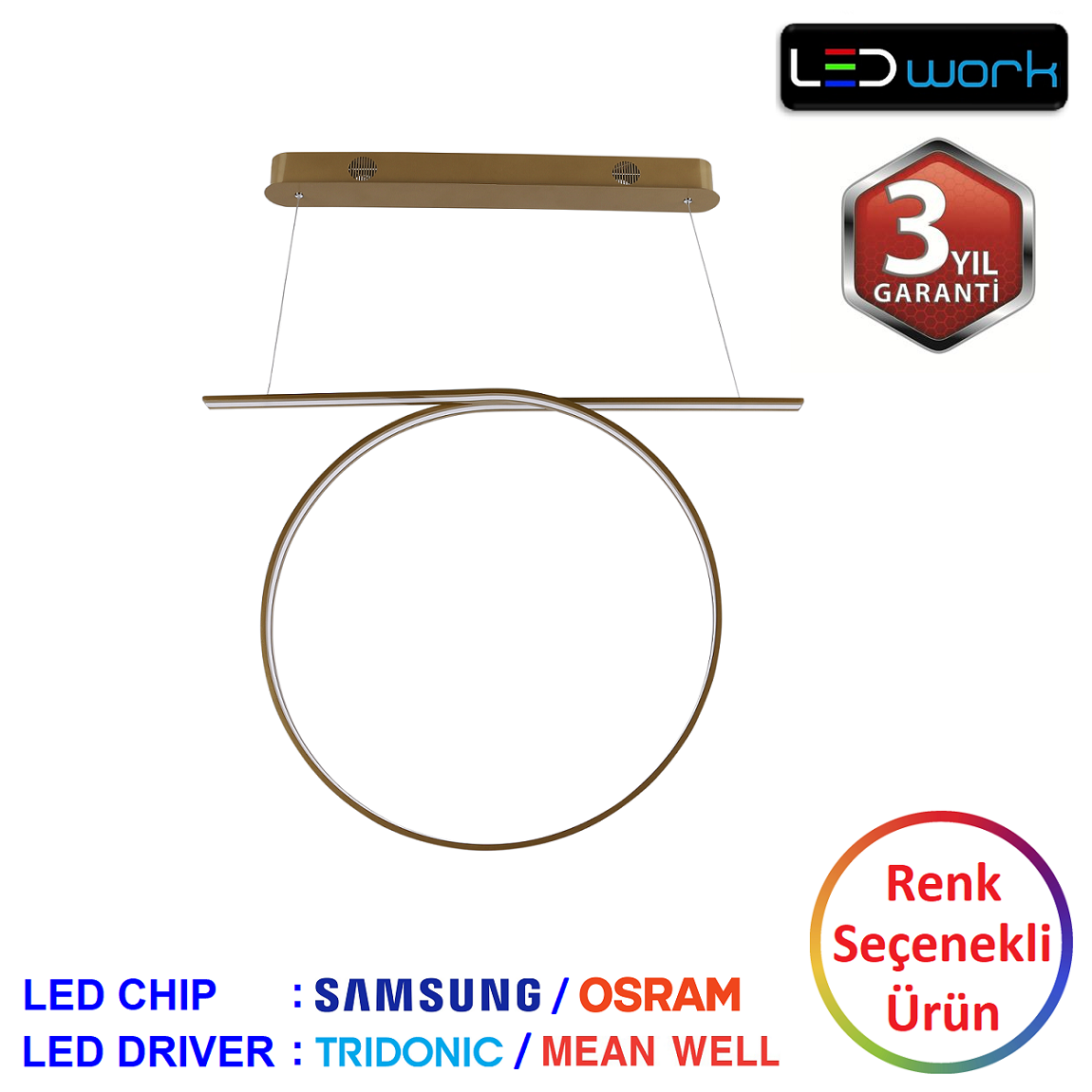 LW-Elegant-09 - Dekoratif LED Sarkıt