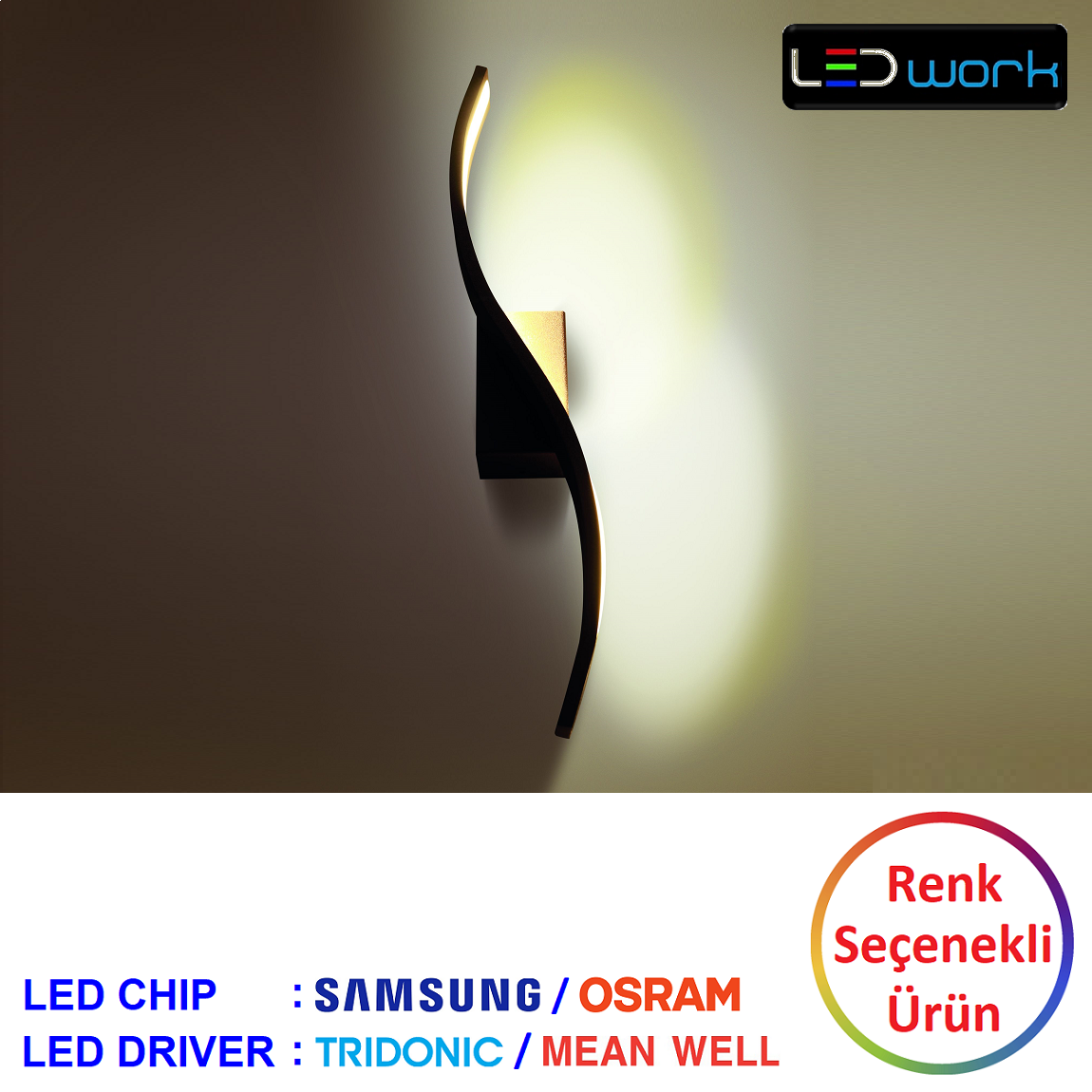 LW-Elegant-108 - Dekoratif LED Aplik