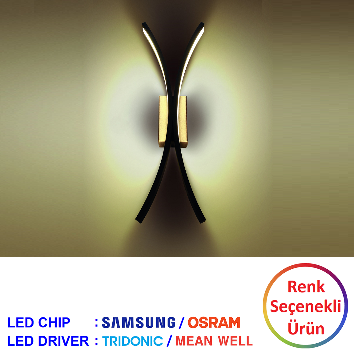 LW-Elegant-109 - Dekoratif LED Aplik