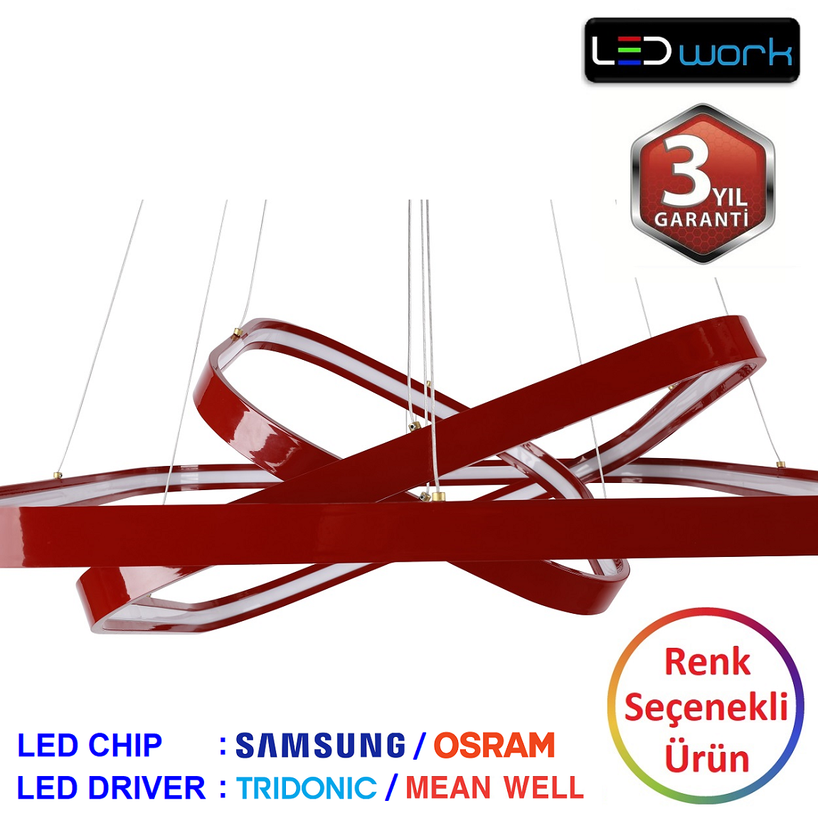 LW-Elegant-17 - Dekoratif LED Sarkıt