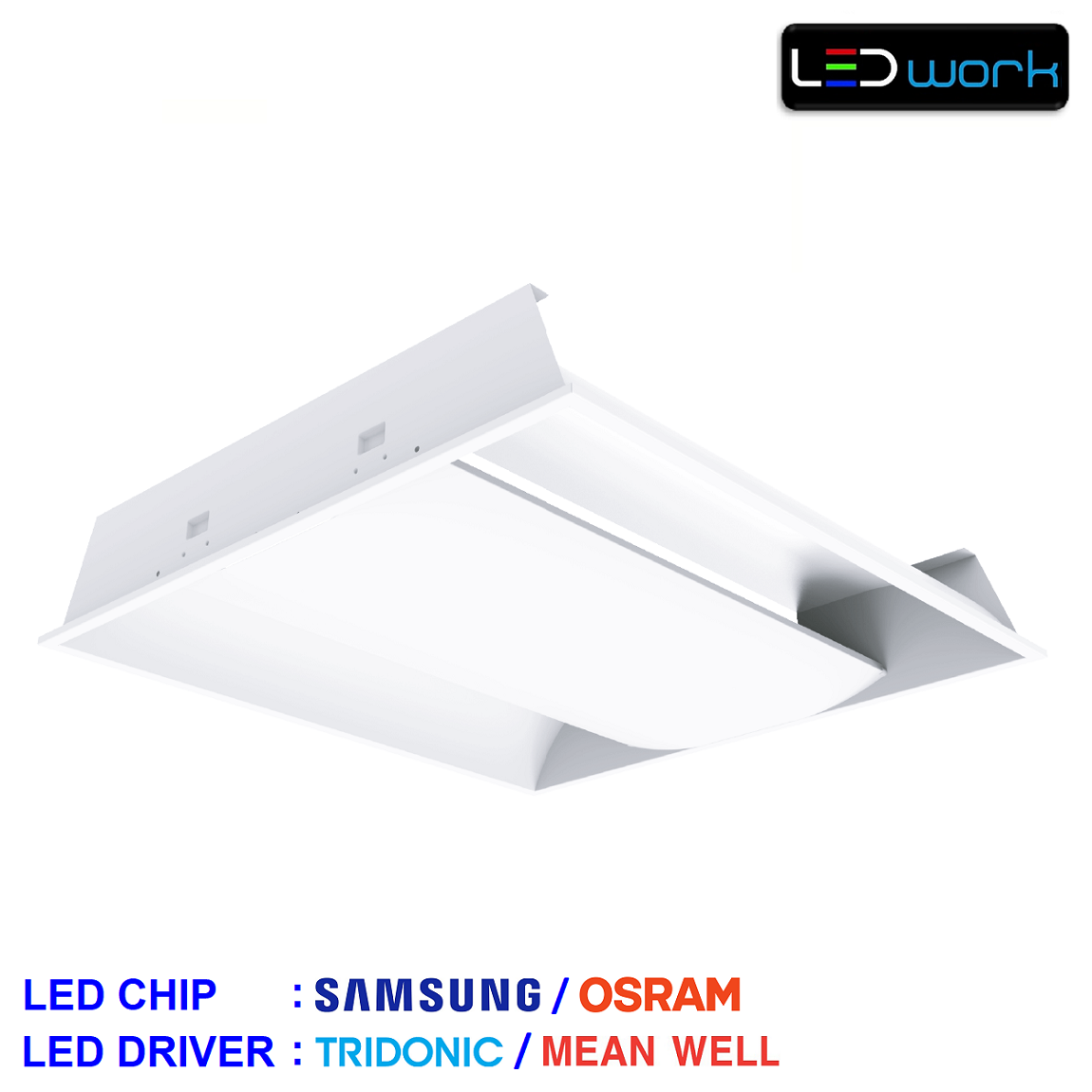 LW-ENSA-60x60 - 60x60 33 Watt Sıva Altı Endirekt LED Armatür