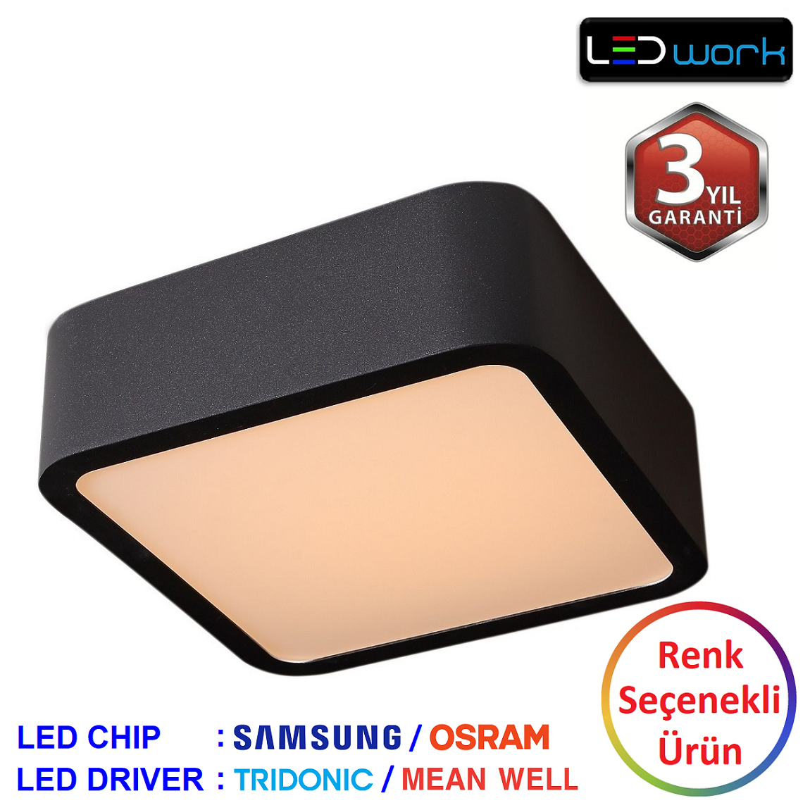 LW-Karre-04 - Dekoratif LED Sarkıt/Sıva Üstü LED Armatür