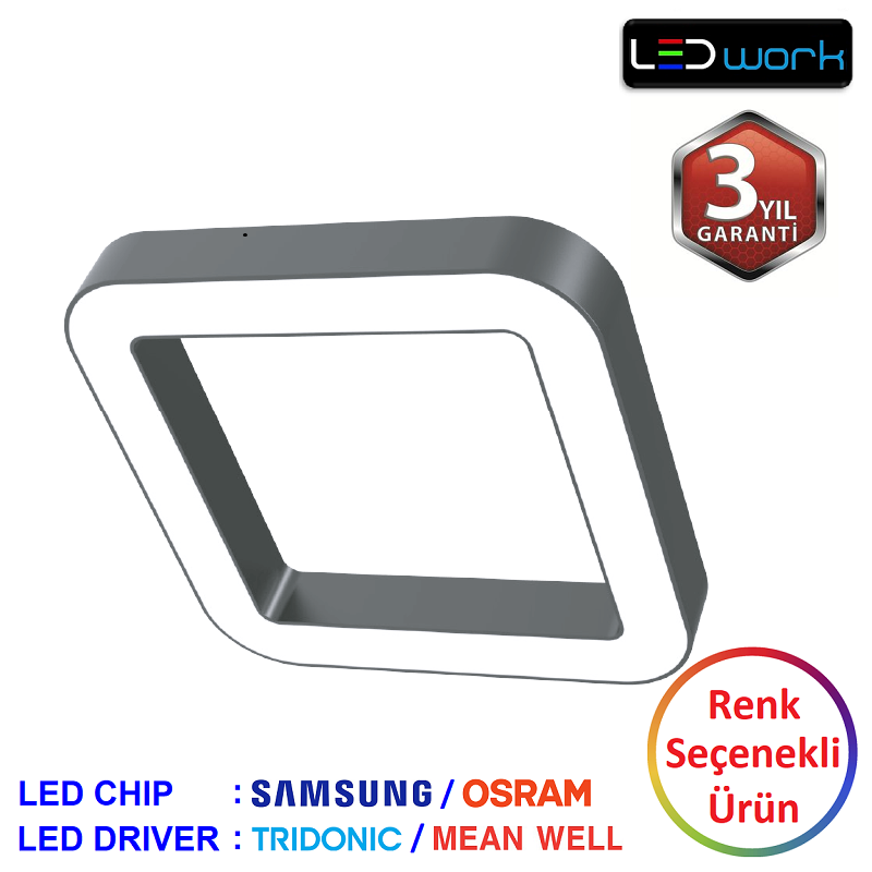 LW-Karroue-01 - Dekoratif LED Sarkıt/Sıva Üstü LED Armatür