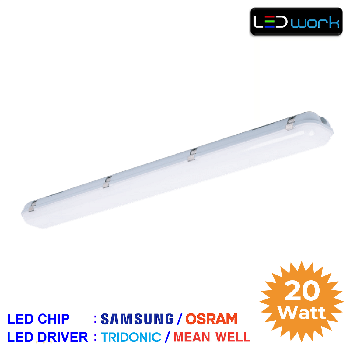 LW-LE02-20 - 20 Watt LED Etanj