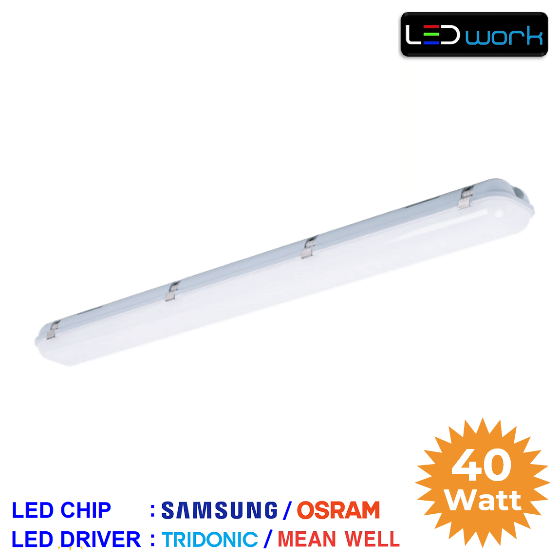 LW-LE02-40 - 40 Watt LED Etanj