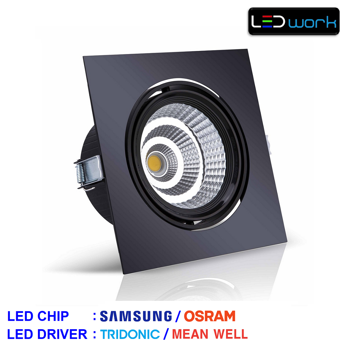 LW-Logon-001 - Sıva Altı LED Mağaza Spotu