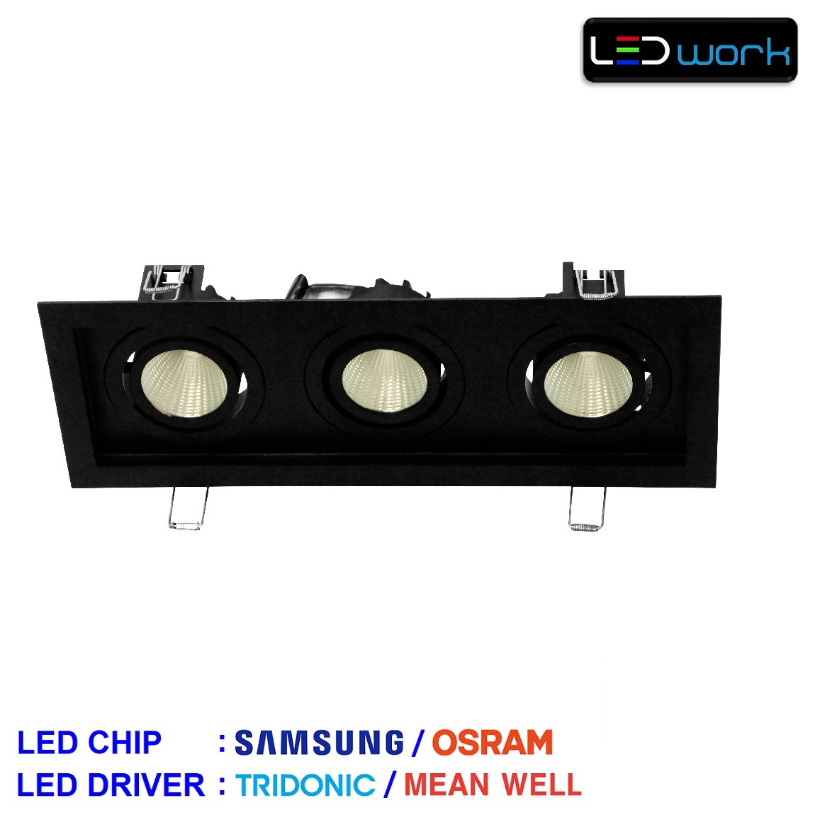 LW-Logon-003 - Sıva Altı LED Mağaza Spotu