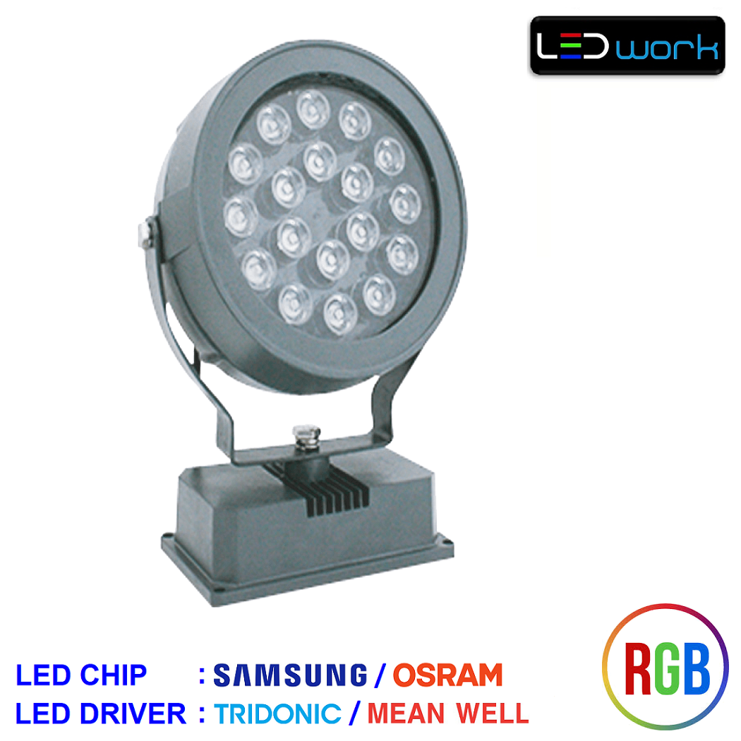 LW-MPRO36-RGB-01 - 36 Watt Sıva Üstü RGB LED Wallwasher