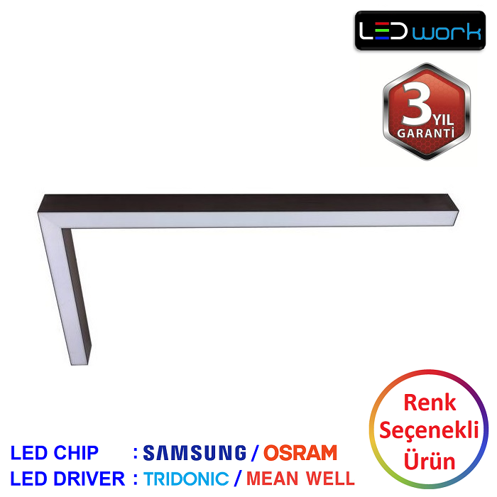 LW-Porte-L-02 - Dekoratif LED Sarkıt/Sıva Üstü LED Armatür