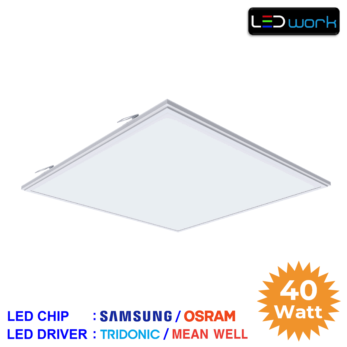 LW-PSAM-60x60-01 - 60x60 Sıva Altı LED Panel Armatür
