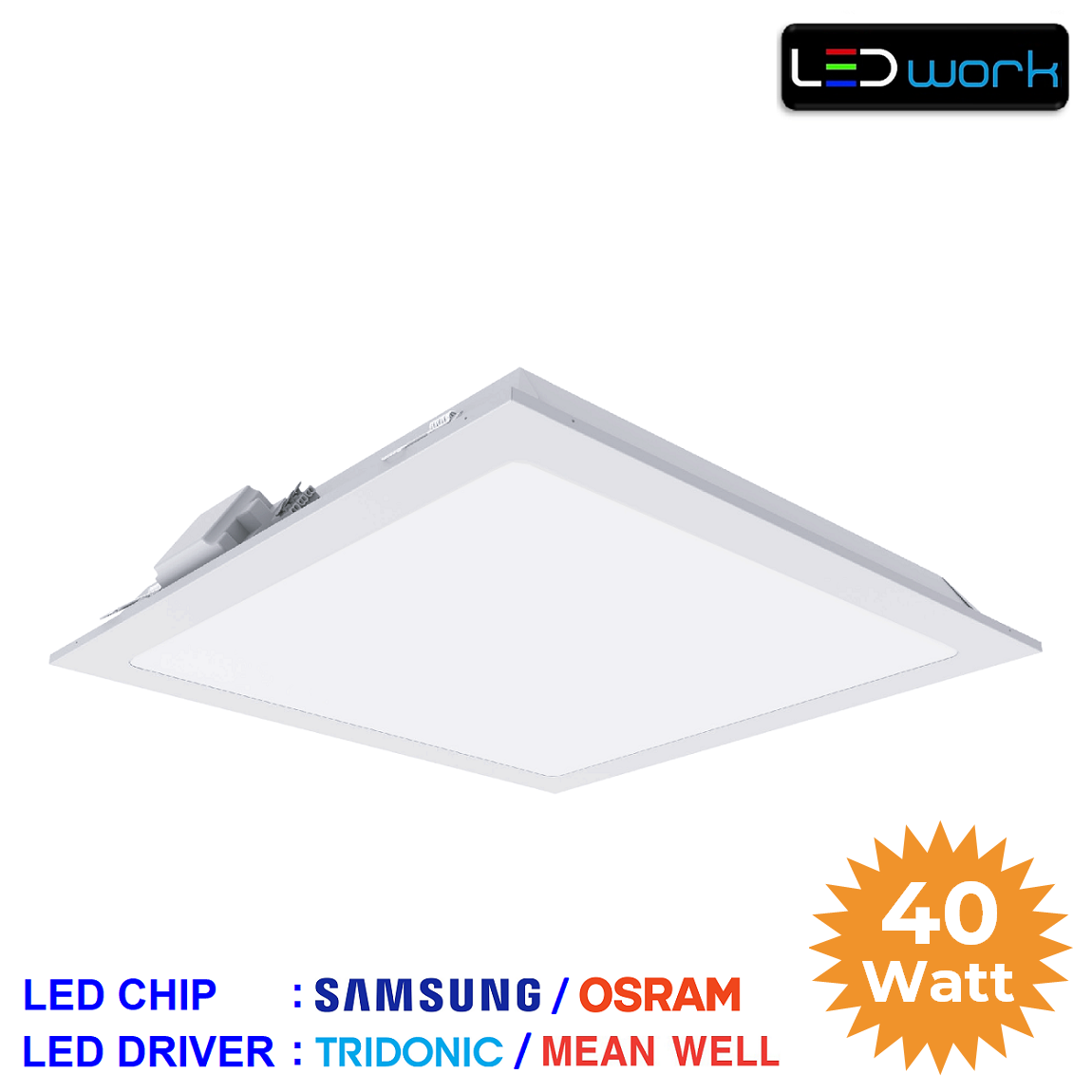 LW-PSAM-60x60-04 - 60x60 Sıva Altı LED Panel Armatür