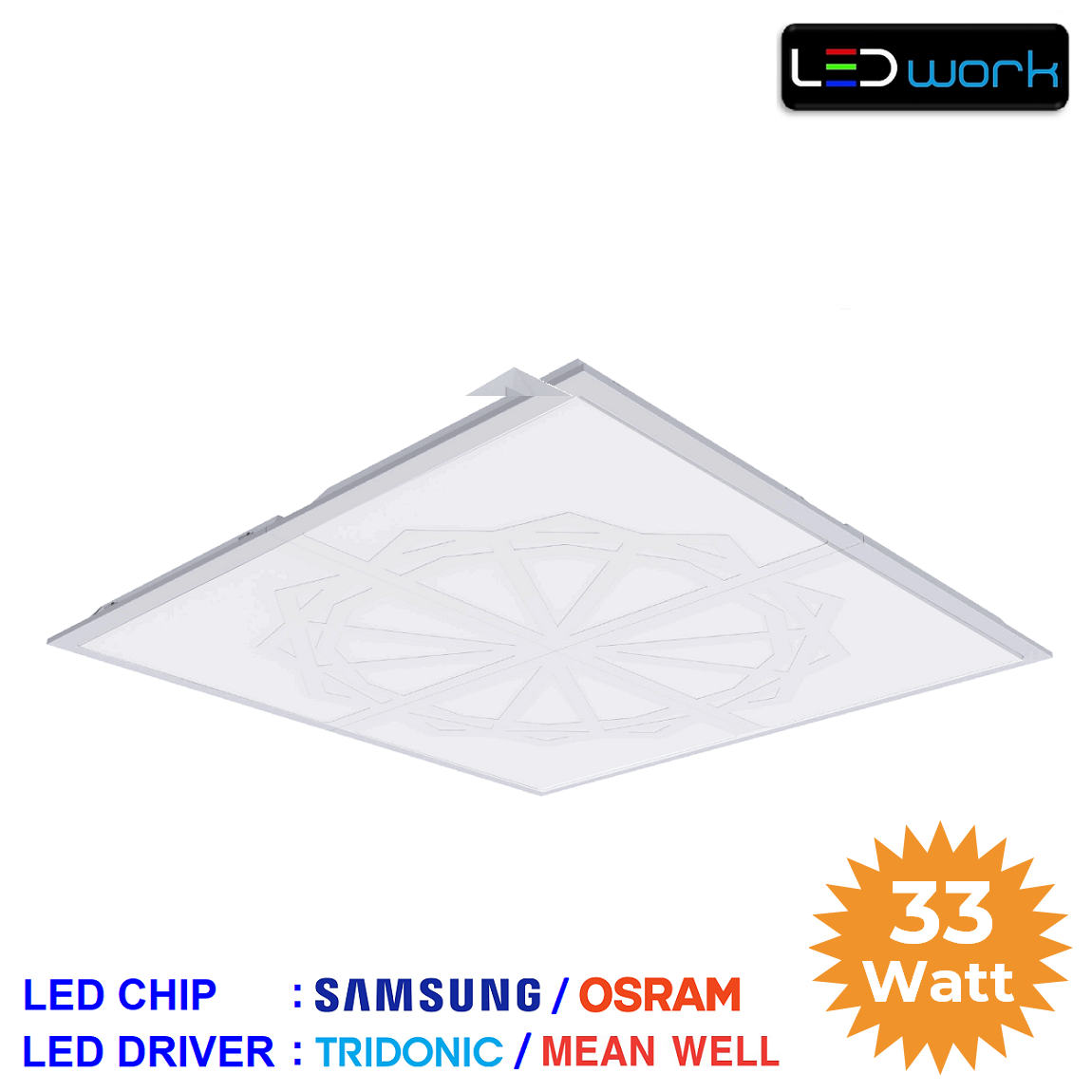LW-PSAM-60x60-06 - 60x60 Sıva Altı LED Panel Armatür