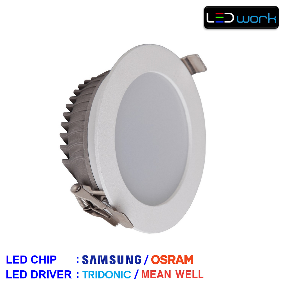 LW-Radyan-001 - Sıva Altı LED Mağaza Spotu
